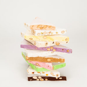Vrac à la casse (Nature, Amande pistache, Citron, Pistache, Framboise, Orange, Chocolat, Caramel beurre salé, Cassis, Myrtille, Spéculoos, Violette)