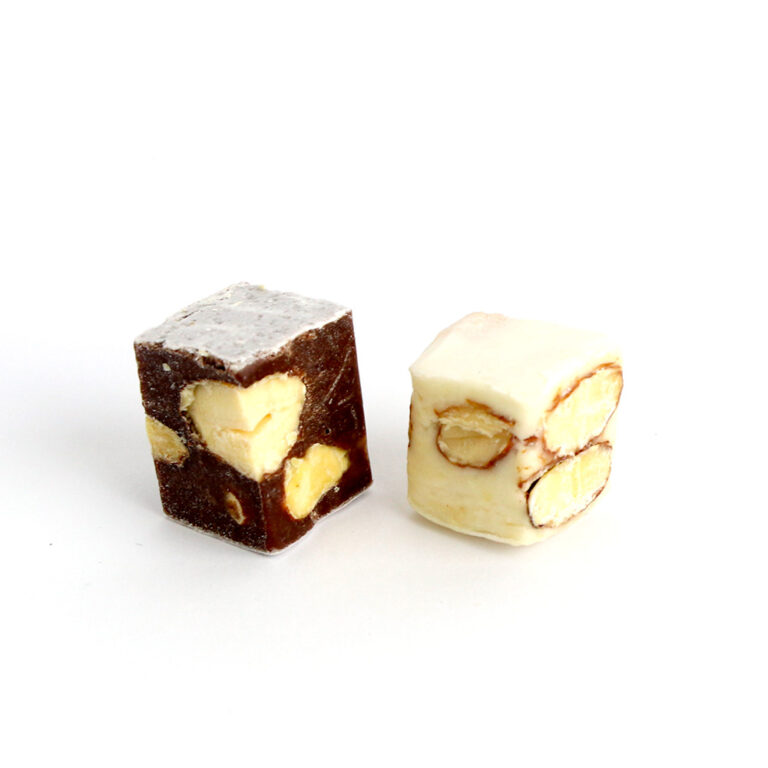 Cubes assortiment naturel 4g (chocolat, figue, raisin, orange, abricot)
